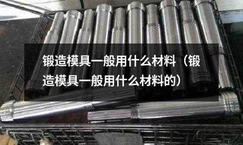 锻造模具一般用什么材料(锻造模具一般用什么材料的)