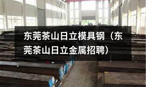 东莞茶山日立模具钢(东莞茶山日立金属招聘)