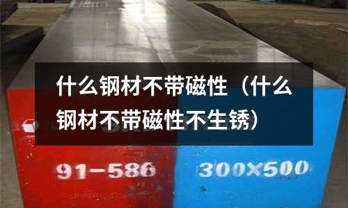 什么钢材不带磁性(什么钢材不带磁性不生锈)