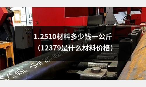 1.2510材料多少钱一公斤(12379是什么材料价格)