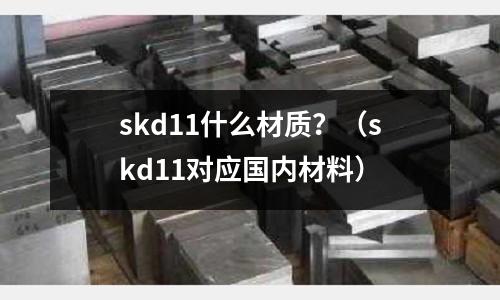 skd11什么材质?(skd11对应国内材料)