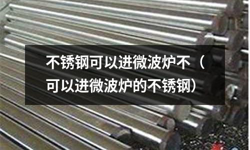 不锈钢可以进微波炉不(可以进微波炉的不锈钢)