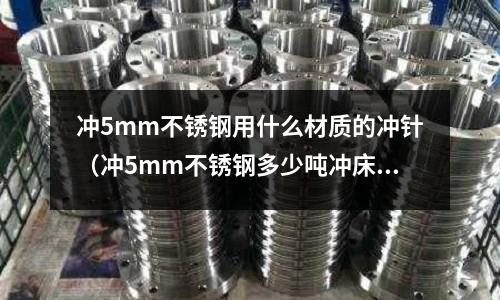 冲5mm不锈钢用什么材质的冲针(冲5mm不锈钢多少吨冲床)