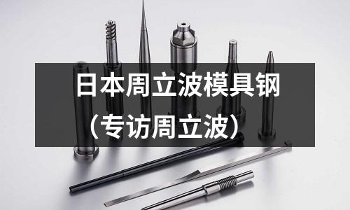 日本周立波模具钢(专访周立波)