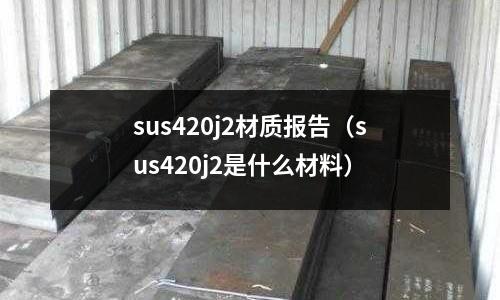 sus420j2材质报告(sus420j2是什么材料)