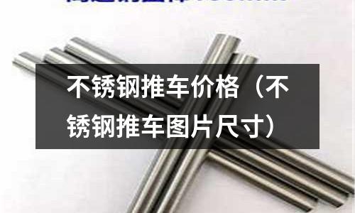 不锈钢推车价格(不锈钢推车图片尺寸)