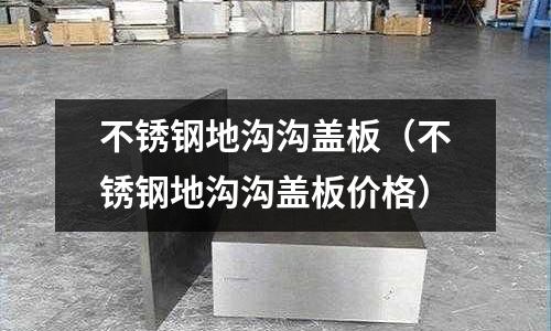 不锈钢地沟沟盖板(不锈钢地沟沟盖板价格)