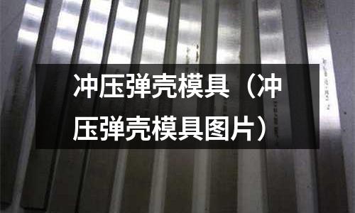 冲压弹壳模具(冲压弹壳模具图片)