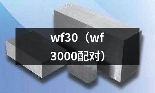 wf30(wf3000配对)