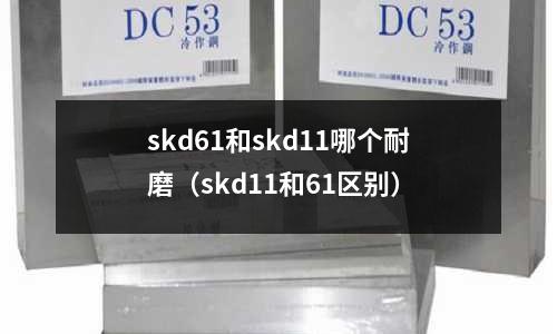 skd61和skd11哪个耐磨(skd11和61区别)