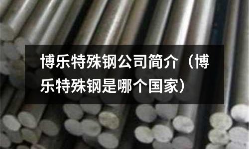 博乐特殊钢公司简介(博乐特殊钢是哪个国家)