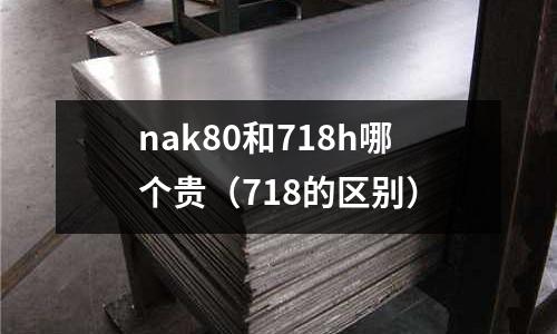 nak80和718h哪个贵(718的区别)