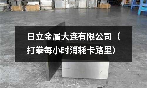 日立金属大连有限公司(打拳每小时消耗卡路里)