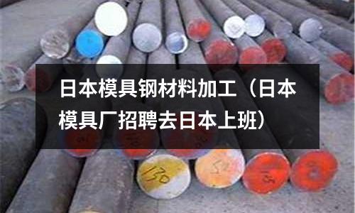 日本模具钢材料加工(日本模具厂招聘去日本上班)
