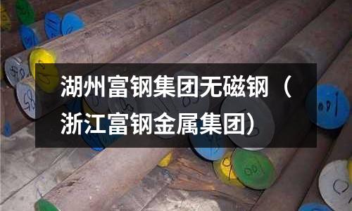 湖州富钢集团无磁钢(浙江富钢金属集团)