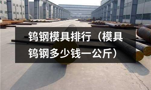 钨钢模具排行(模具钨钢多少钱一公斤)