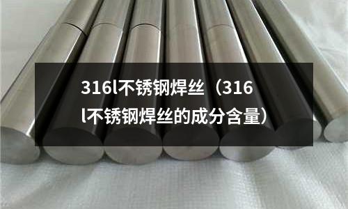 316l不锈钢焊丝(316l不锈钢焊丝的成分含量)