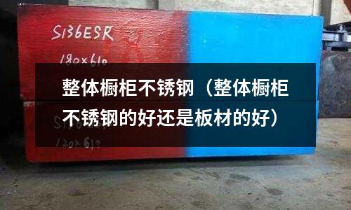 整体橱柜不锈钢(整体橱柜不锈钢的好还是板材的好)